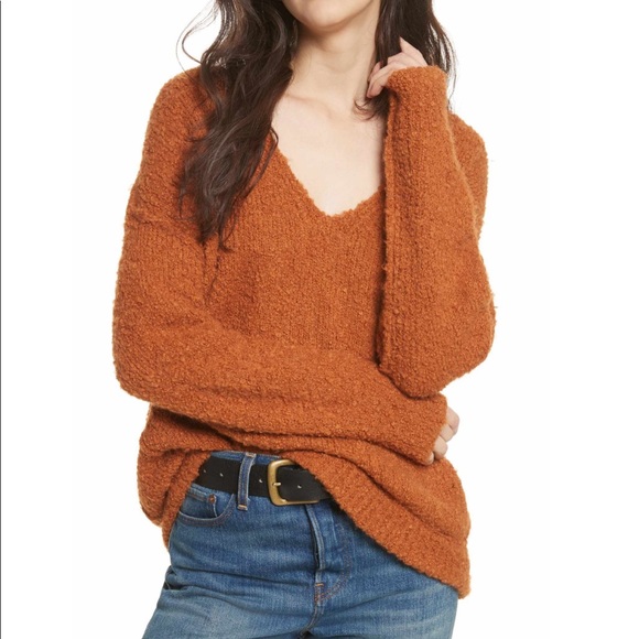 Free People Sweaters - Free People Lofty V-neck Sweater